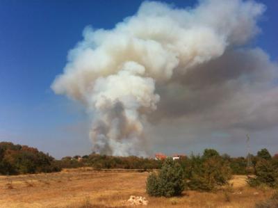 PULA: Istra u plamenu: Gori u Pore�u, Puli i Pazinu